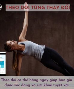 Cân sức khoẻ điện tử thông minh đo tới 18 chỉ số